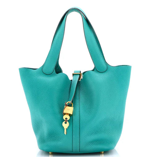 Hermes Picotin Lock Bag Clemence MM