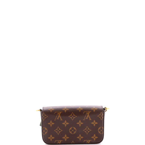 Louis Vuitton Felicie Strap & Go Handbag Monogram Canvas