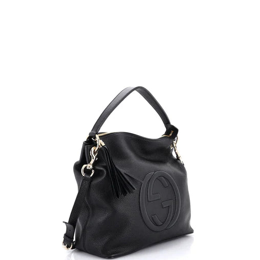 Gucci Soho Convertible Hobo Leather Large