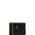 Saint Laurent Gaby Envelope Chain Crossbody Bag Quilted Leather Micro