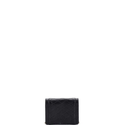 Saint Laurent Gaby Envelope Chain Crossbody Bag Quilted Leather Micro
