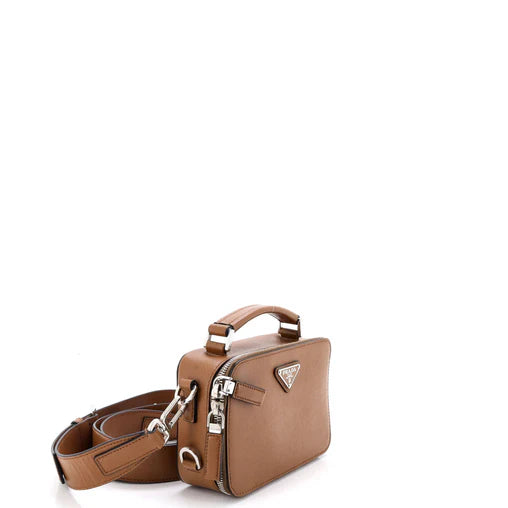 Prada Brique Crossbody Bag Saffiano Leather Mini