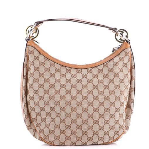 Gucci Twins Hobo GG Canvas Medium
