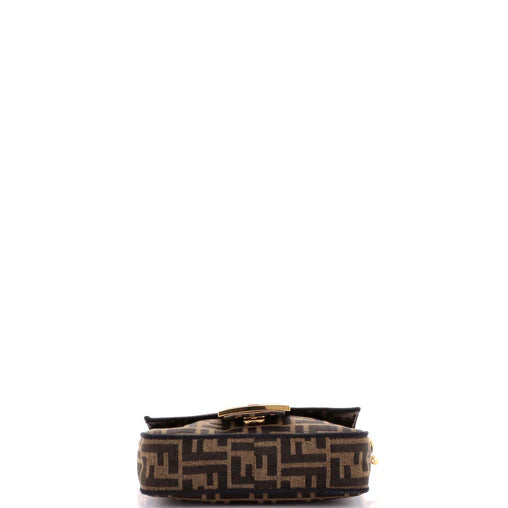 Fendi Baguette NM Bag Zucca Canvas Mini