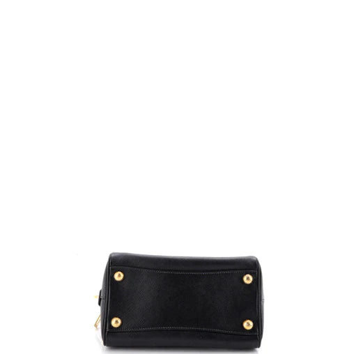 Prada Lux Convertible Boston Bag Saffiano Leather Small