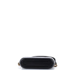Chanel Gabrielle Double Zip Clutch with Chain Quilted Aged Calfskin