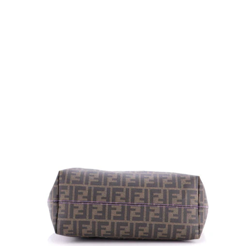 Fendi Roll Tote Zucca Coated Canvas Medium