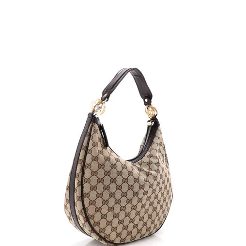 Gucci Twins Hobo GG Canvas Medium