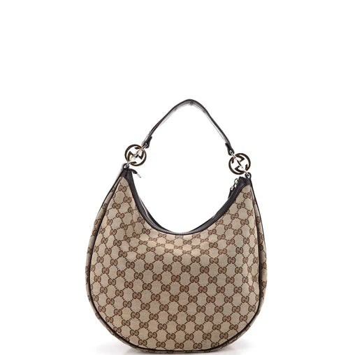 Gucci Twins Hobo GG Canvas Medium