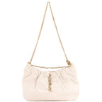 Saint Laurent Pac Pac Ruched Hobo Leather