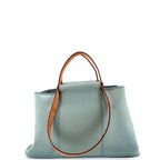 Hermes Cabag Elan Toile and Leather 39