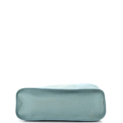 Hermes Cabag Elan Toile and Leather 39