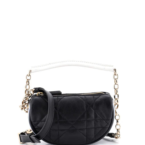 Christian Dior Vibe Hobo Cannage Quilt Lambskin Mini