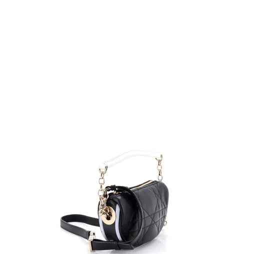 Christian Dior Vibe Hobo Cannage Quilt Lambskin Mini