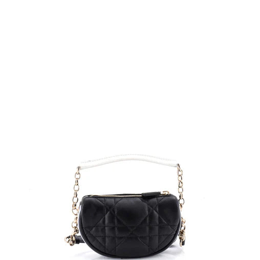 Christian Dior Vibe Hobo Cannage Quilt Lambskin Mini