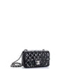 Chanel Classic Single Flap Bag Quilted Patent Mini