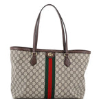 Gucci Ophidia Shopping Tote GG Coated Canvas Medium