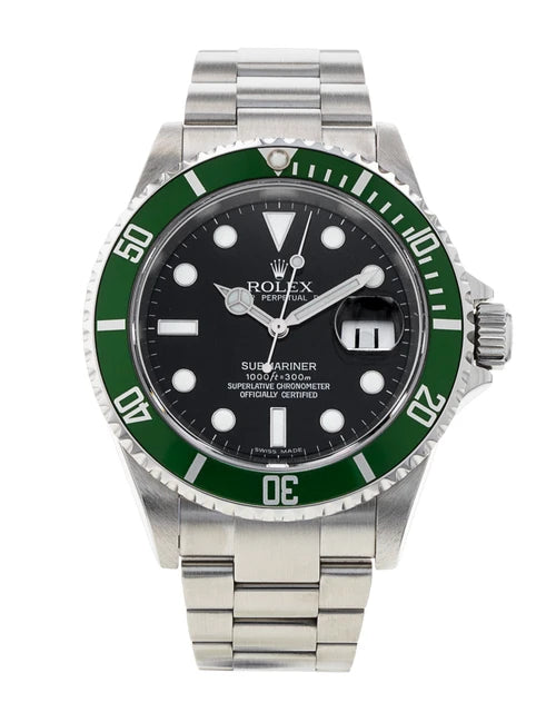 Rolex Submariner 16610 LV Flat Four