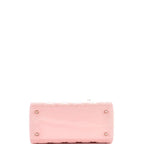 Christian Dior Lady Dior Bag Cannage Quilt Patent Medium