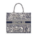 Christian Dior large book tote bag