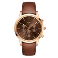 Daniel Wellington iconic chronograph St Mawes amber RG