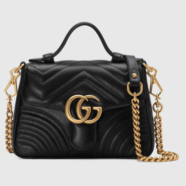 Gucci marmont mini top handle bag