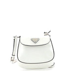 Prada Cleo Flap Shoulder Bag Spazzolato Leather Mini
