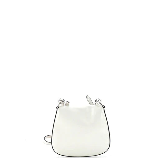 Prada Cleo Flap Shoulder Bag Spazzolato Leather Mini