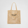 Prada crochet tote bag