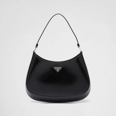 Prada cleo brushed leather shoulder bag