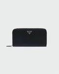 Prada large saffiano leather wallet